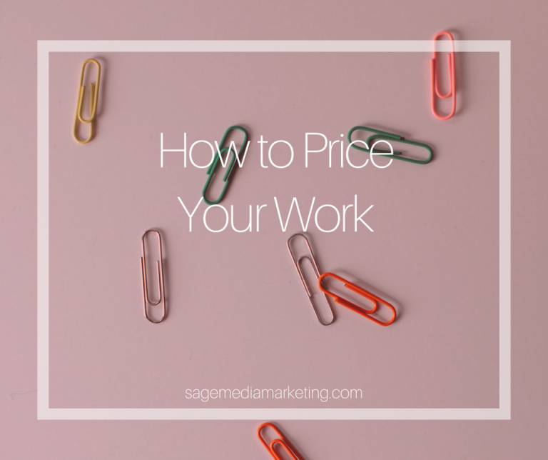 How to Price Your Work